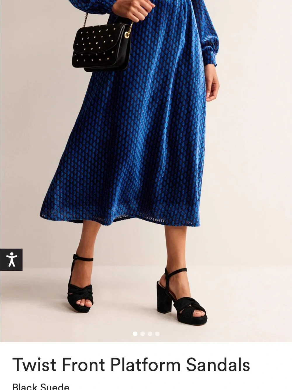 Boden suede platform